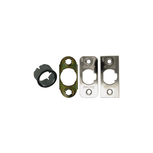 Faceplates & Drive-In Collar Kit for Deadlatch, Satin Chrome US26D/626