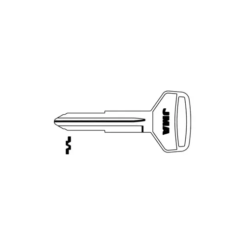 Taylor Toyota TR40 Key Blank Nickel Plated Finish - pack of 10