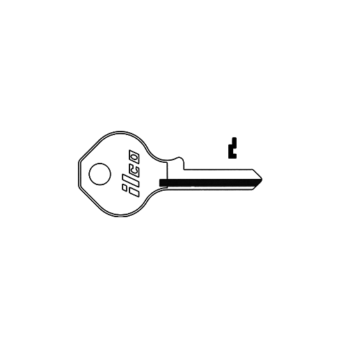 Master/Dexter Blank Utility Key Silver - pack of 10