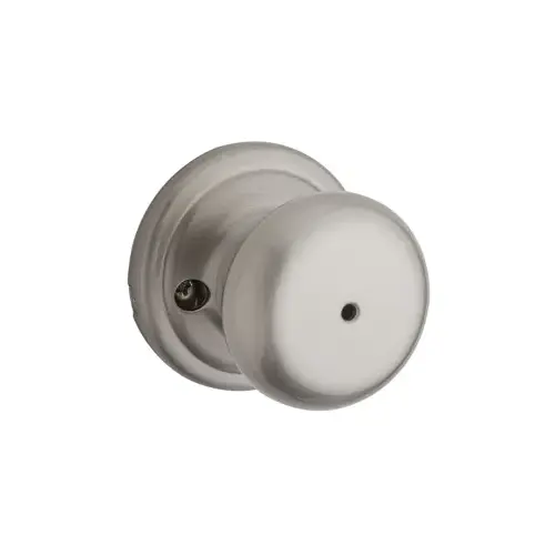 Hancock Privacy Knob, 6-Way Adjustable Latch 2-3/8"-2-3/4" Backset, Grade 2, 619/US15 Satin Nickel