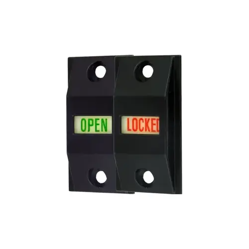 Lock Indicator Set Storefront Bronze