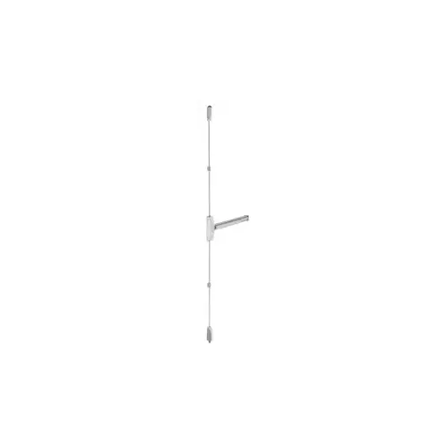 SVR Surface Vertical Rod Exit Device, Exit Only, 36", Hex Dogging, Reversible Handing, Grade 1, US28/628 Anodized Aluminum