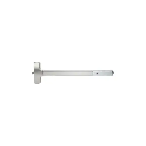 Rim Exit Device, Exit Only, 36", Hex Dogging, Reversible Handing, 299 Strike, Grade 1, US15/619 Satin Nickel