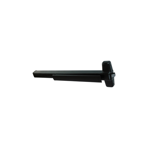 KIT - Rim Exit Device, 110MD NL-OP Nightlatch Cylinder Assembly Trim, Optional Pull, 48", Grade 1, 711/315 Flat Black