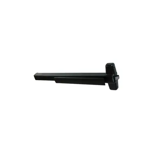 KIT - Rim Exit Device, 110MD NL-OP Nightlatch Cylinder Assembly Trim, Optional Pull, 48", Hex Dogging, Grade 1, 711/315 Flat Black