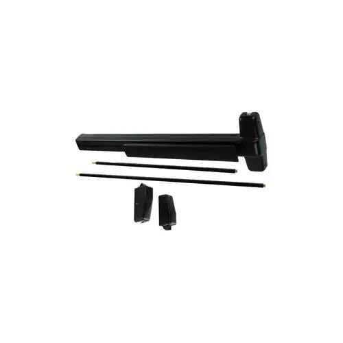 KIT - SVR Surface Vertical Rod Exit Device, 990TP Thumb Piece Trim, 36" x 84", Hex Dogging, Grade 1, Hex Dogging, Grade 1,711/315 Flat Black