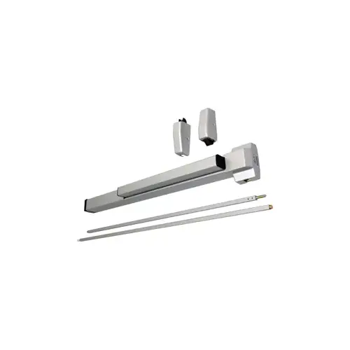 KIT - SVR Surface Vertical Rod Exit Device, 230TP Thumb Piece Trim, 36" x 84", Hex Dogging, Grade 1, 689/SP28 Powder-Coated Aluminum