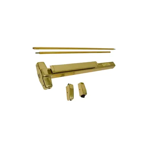 SVR Surface Vertical Rod Exit Device, 996L-06 Lever Trim, LHR Left Hand Reverse/Reversible Handing, 36" x 84", Hex Dogging, Grade 1, US3/605 Bright Brass