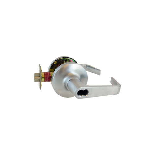 Arrow Lock GL87SR26D-IC-2 3/4 BS Classroom Sierra Lever, SFIC Less Core, 2-3/4" Backset, Grade 1, Satin Chrome US26D/626