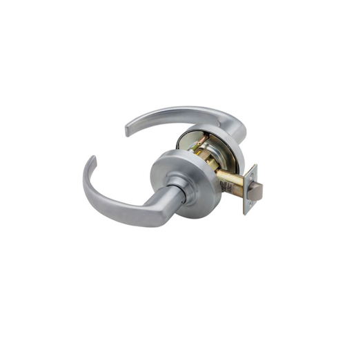 Schlage Lock Company ALX10SSPA626-234 Grade 2, Passage Sparta Lever, 2-3/4" Backset, ANSI Strike, Satin Chrome 626, US26D