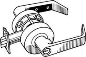 Parker Hardware CSL8160A26D-ISO Entry Lever Clutch Grade 2