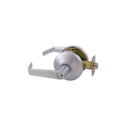 Grade 2 Storeroom Lever Dane SCH C Satin Chrome