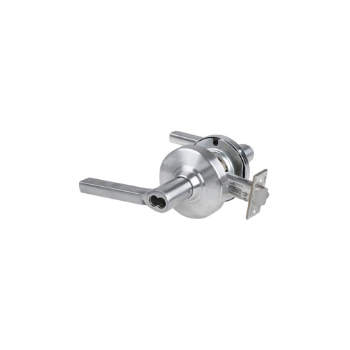 KIT - Grade 2, Entry Latitude Lever, FSIC Prep (Schlage Large Format IC, Less Core), 2-3/4" Backset, ANSI Strike, Satin Chrome 626, US26D