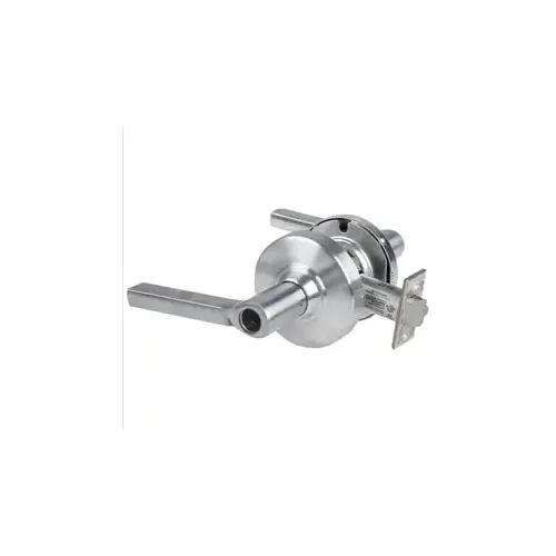 KIT - Grade 2, Entry Latitude Lever, Key in Lever, Less Cylinder, 2-3/4" Backset, ANSI Strike, Satin Chrome 626, US26D