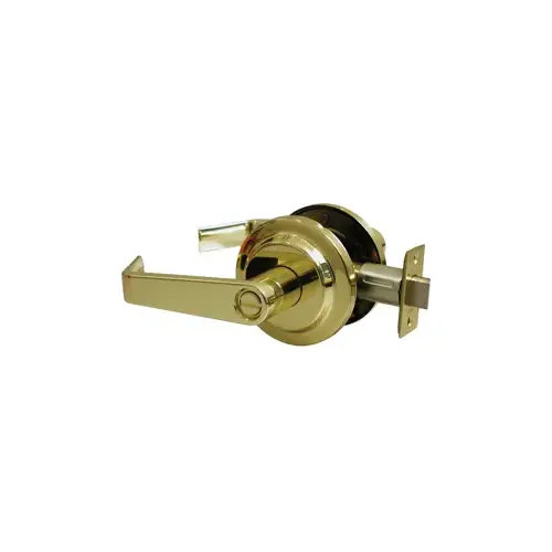 Privacy Lever Grade 2 Polished Brass