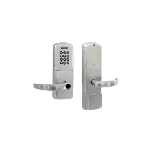 KIT - Keypad Stand Alone Office/Classroom Mortise Lock, Sparta Lever Less Cylinder (Conventional Cylinder not Included), Satin Chrome 626