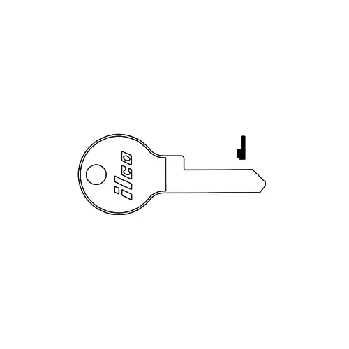 ILCO KEYBLANK NP KEY BLANK NICKEL PLATED - pack of 10