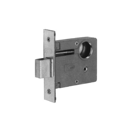 Marks Hardware 3/32D Deadlock Mortise Body Only, 2-3/4" Backset, Front 1-1/16" x 4-5/8", Stainless Steel US32D/630