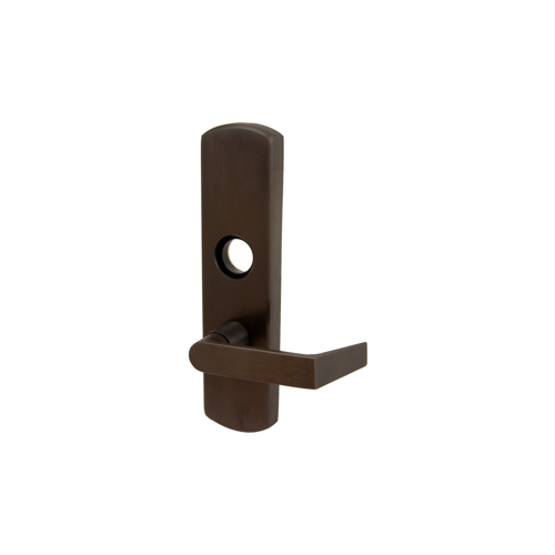 06 Classroom Lever Trim for 98/99 Rim and Vertical Rod Exits, LHR Left Hand Reverse/Reversible Handing, 613/US10B Satin Bronze-Oil Rubbed