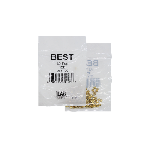 LAB SECURITY BEST-12B-P1 Best A2 Original SFIC 12B Top Pin, Brass, Poly Bagged