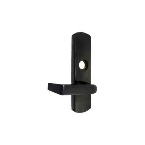 06 Classroom Lever Trim for 98/99 Rim and Vertical Rod Exits, RHR Right Hand Reverse/Reversible Handing, 693/SPBLK Sprayed Flat Black