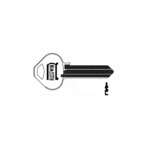 Key Blanks N8 Keyway 6 Pin, Nickel Silver, Original of Ilco A1011-8N - pack of 10