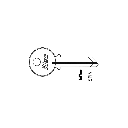 Clinton Key Blanks CL1 - pack of 10