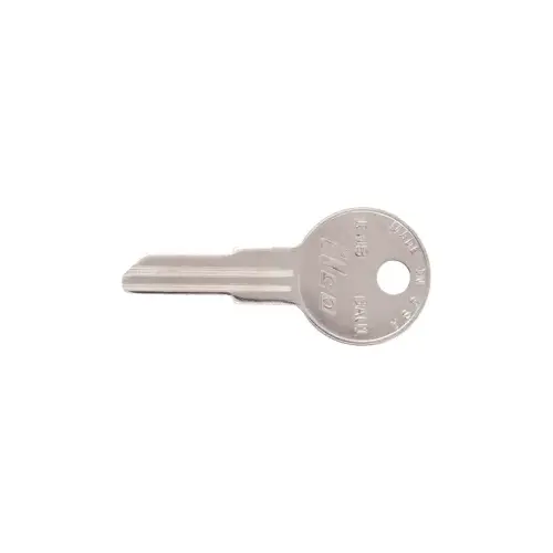 ILCO KEY BLANK ILCO KEY BLANK NICKEL PLATED - pack of 10