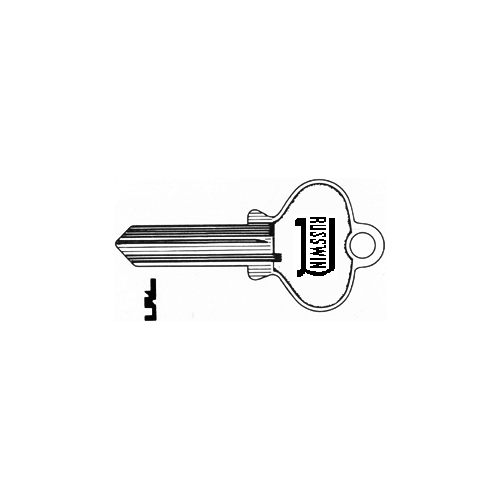 Key Blanks A6 Keyway 5-Pin, Nickel Silver