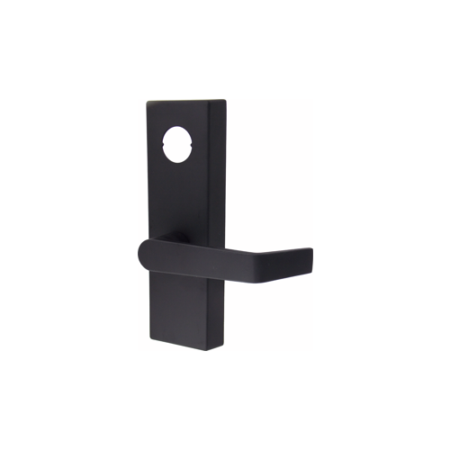 Exit Trim - Storeroom Lever Escutcheon Trim, Field Reversible, 1-1/4" Mortise Cylinder with M9908 Special Cam, SC1 Keyway, Dark Bronze, Clear Coated US10B/613E