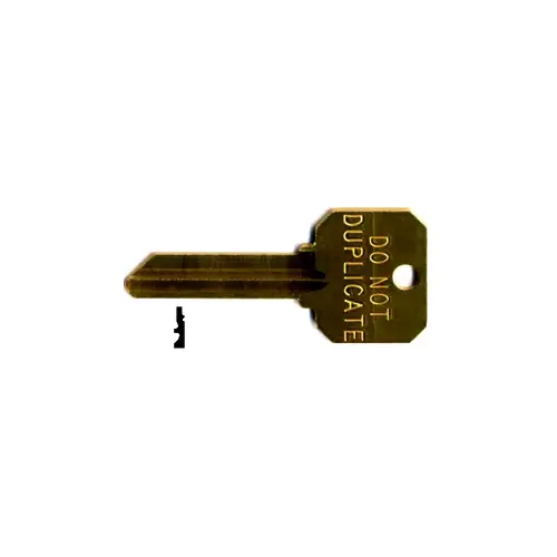 Sargent Key Blank 6275NE S821