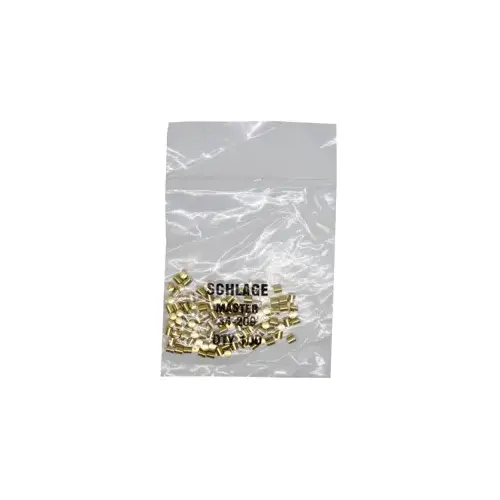 #9 Schlage Master Pin .135, Polybag 100 Pins