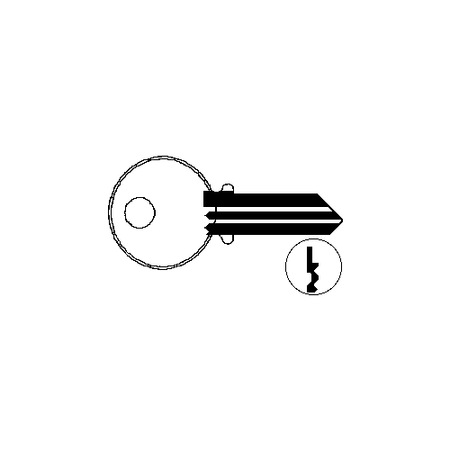 Taylor Key Blanks 111E