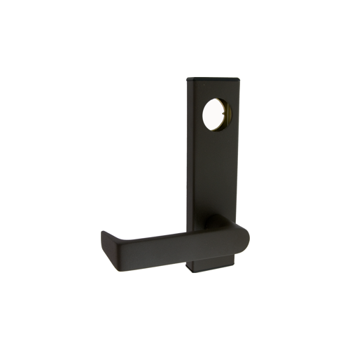 Escutcheon Dane Lever Trim, Night Latch, Less Cylinder, Field Reversible, for 19 Series Device, SP313/695 Dark Bronze Painted