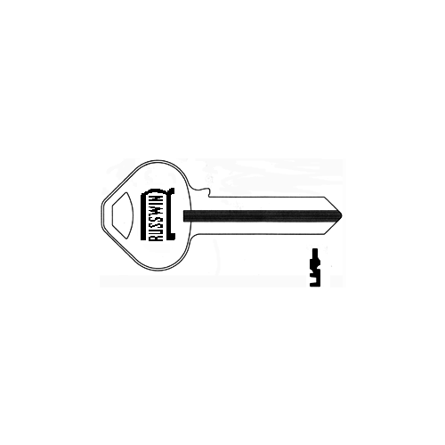 Key Blanks N17 Keyway 6 Pin, Nickel Silver, Original of Ilco A1011-17N