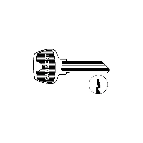 Original 6-Pin Key Blanks, Nickel Silver
