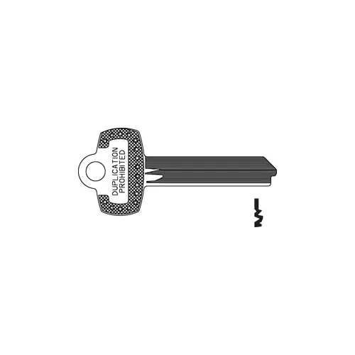 Best Key Blanks, Stamped "Duplication Prohibited"