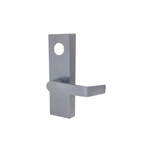 Marks Hardware MESC600A-26D Exit Trim - Entry Lever Escutcheon Trim, Field Reversible, 1-1/4" Mortise Cylinder, Satin Chrome US26D/626 with M9907 Special Cam, SC1 Keyway, Satin Chrome, US26D/626