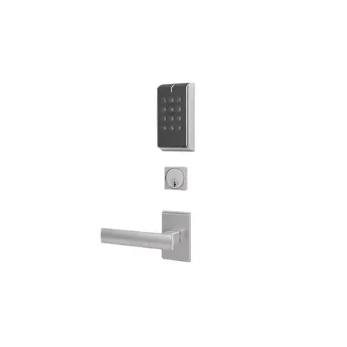 Wi-Fi IN120 Multi-Class Reader and Motor Driven 7900 Series Mortise Lock, No Deadbolt, Less Cylinder, Request to Exit, Tamper Signaling, Door Position Switch, 2-3/4" Backset, ANSI Strike, Black Reader with Metal Trim, Satin Chrome 626/26D