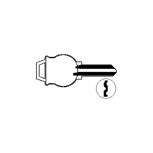 Insa Key Blank INS1