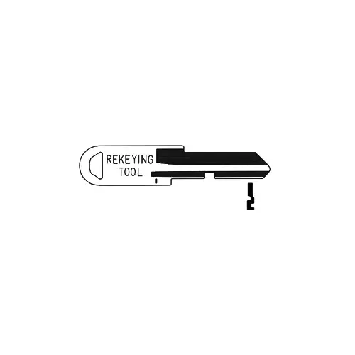 Titan Control Key Kwikset Titan Control Blank Re-keying Tool Key - For ...