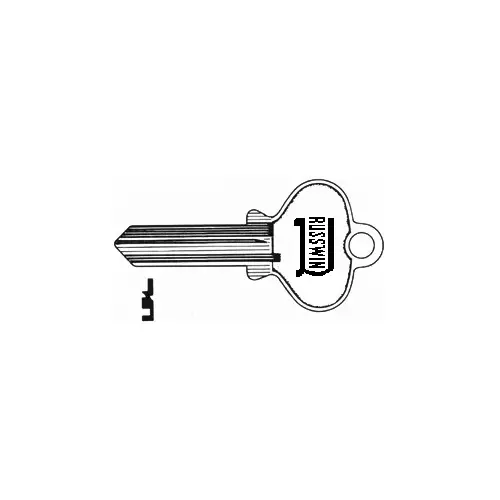 Key Blanks A1 Keyway 5-Pin, Nickel Silver - pack of 10