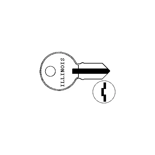 Illinois Lock Company 100P-XCP10 Illinois Key S1041H - pack of 10