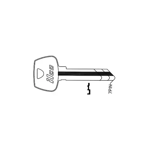 Sargent Key Blank 7-Pin