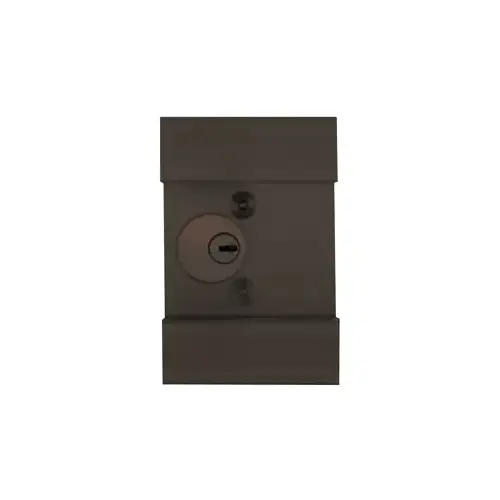 Door Controls International 03EXT313 Pull Trim for 161 Prep Dark Bronze