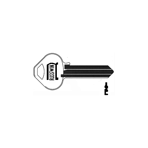 Key Blanks N9 Keyway 6 Pin, Nickel Silver, Original of Ilco A1011-9N - pack of 10