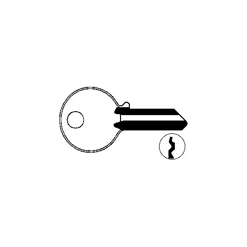 S&G File Cabinet Key Blank 997DB
