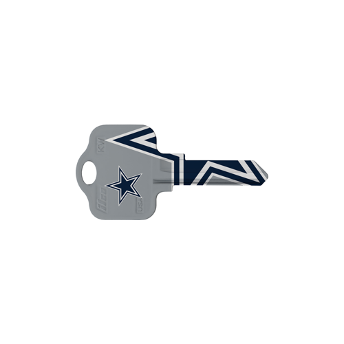 Ilco Unican Corporation KW1-NFL-COWBOYS Team Key NFL Dallas Cowboys Painted