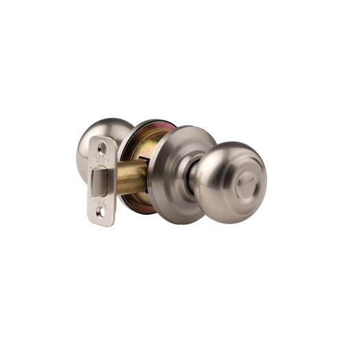 Interior Trim Knob - Oxford, Single Cylinder Deadbolt, RC Adjustable Backset 2-3/8" - 2-3/4", Grade 2, Satin Nickel 619