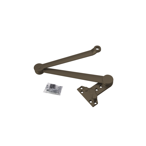 Heavy-Duty Dead Stop Arm Non-Hold Open for DCN500, Painted Dark Bronze /690